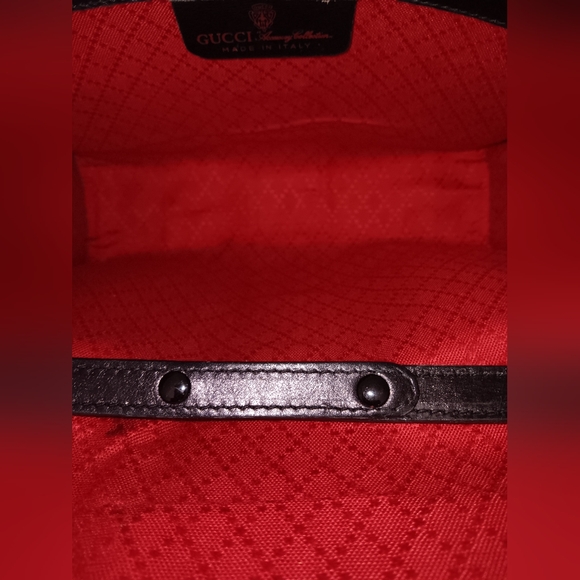 Gucci vintage black web crossbody GG - Picture 6 of 7